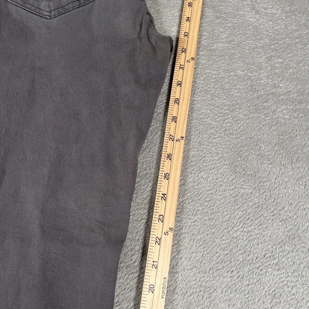 Joes Jeans Mens 34x33 Gray Slim Straight Pants Five Pocket Stretch Classic Style